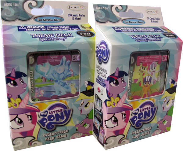 My little Pony The Crystal Games Theme Deck Set: Opening Ceremonies & Special Delivery