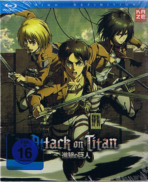 Attack on Titan Vol. 04 Blu-ray