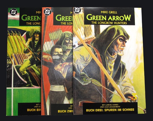 Green Arrow - Longbow Hunters Comic-Set