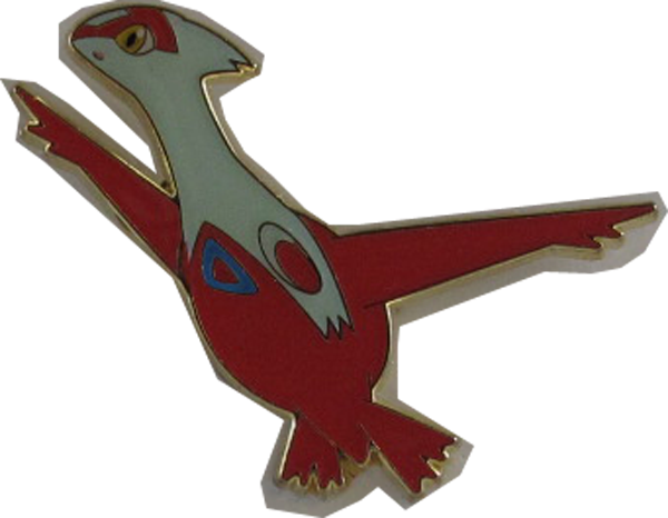 Pokemon Pin Latias (rot)