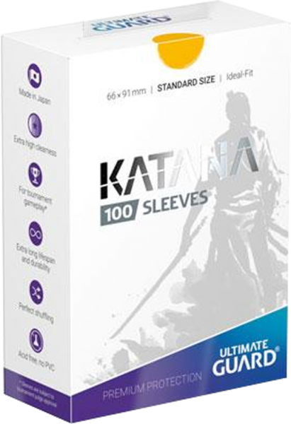 Ultimate Guard - Katana Gelbe Sleeves Standard (100)