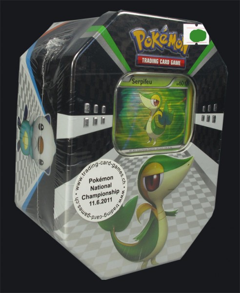 Pokemon Serpifeu Tin Box deutsch